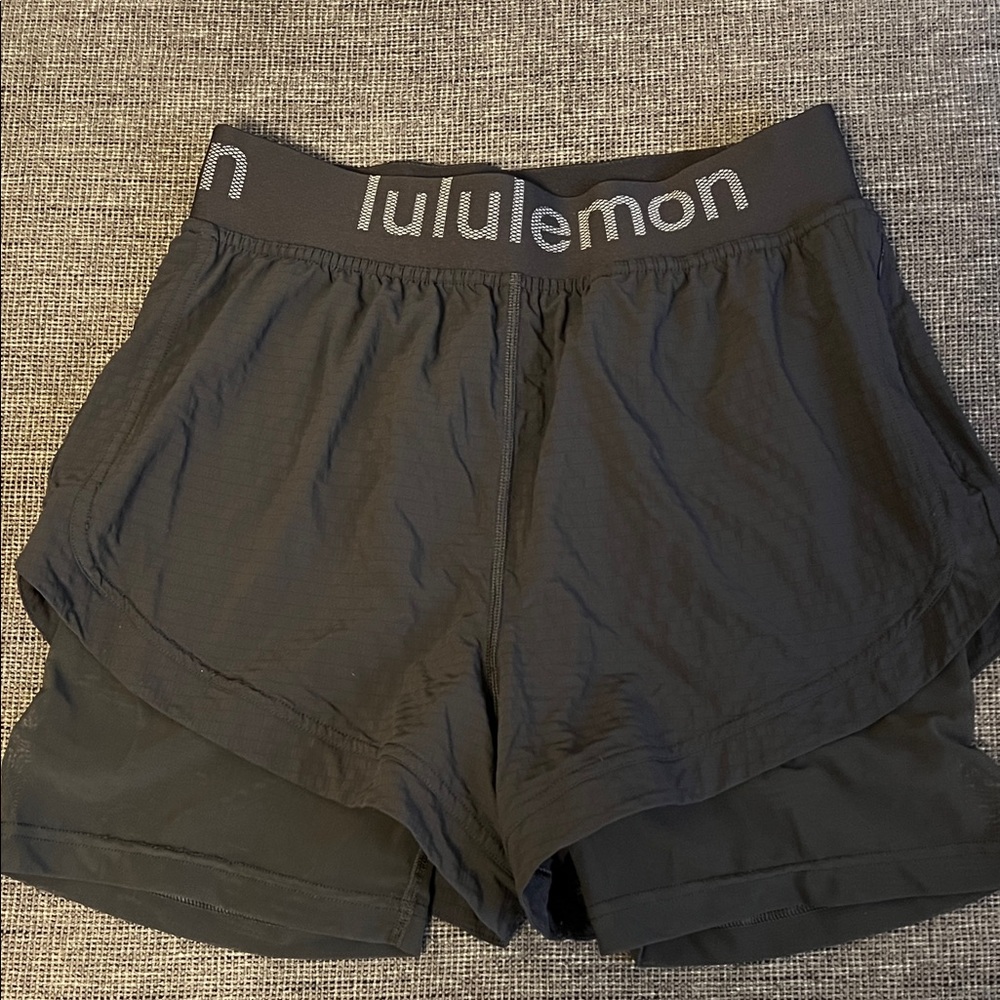 lululemon athletica Charcoal Athletic Shorts